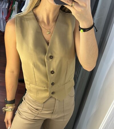 VEST BEIGE