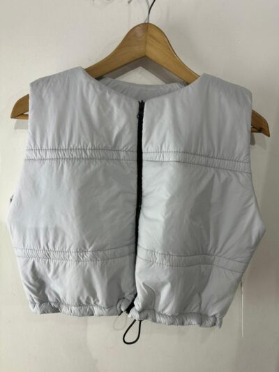 Chaleco Corto Gris